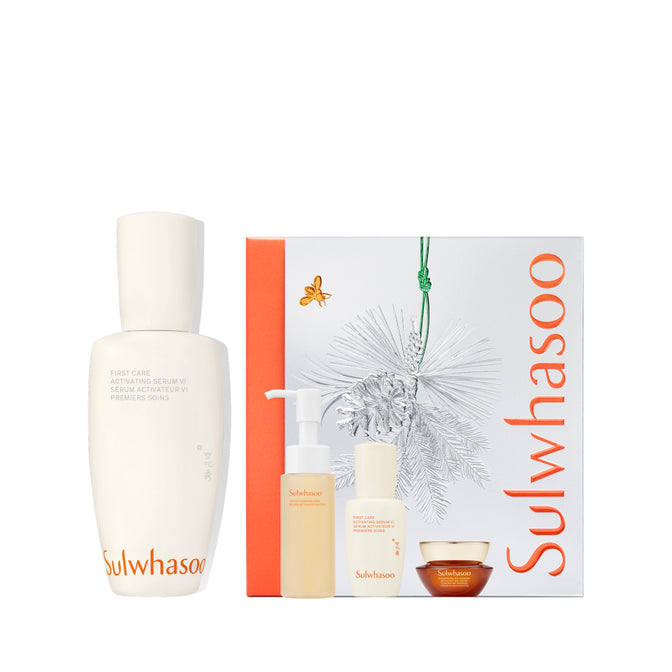 First Care Activating Serum 90ml Set, pack shot on white background