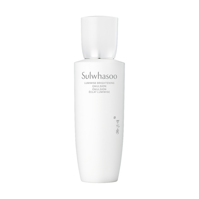Sulwhasoo Lumiwise Brightening Essence Emulsion, pack shot on white background