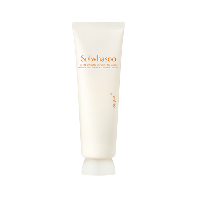 White Ginseng Exfoliating Mask, pack shot on white background