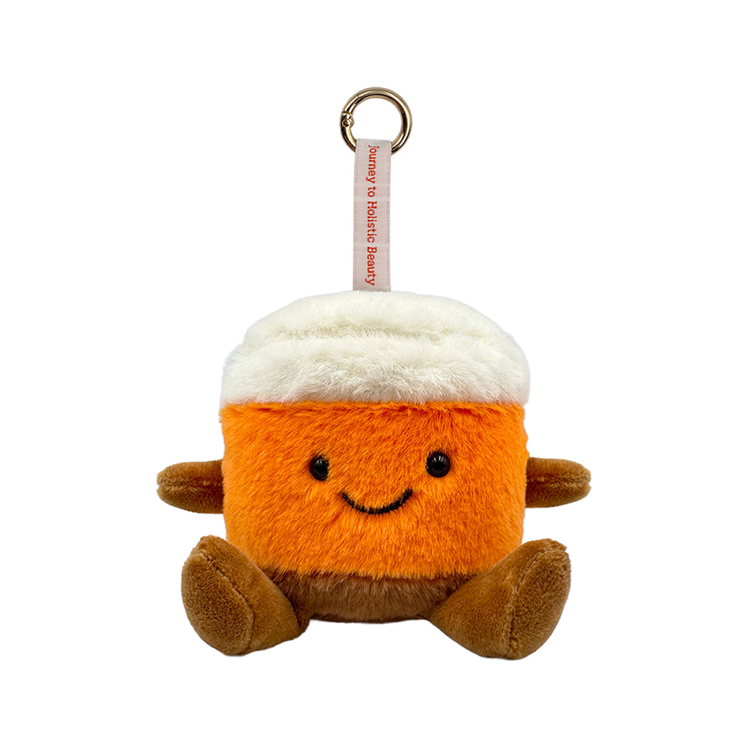 Ginseng Cream Doll Keychain