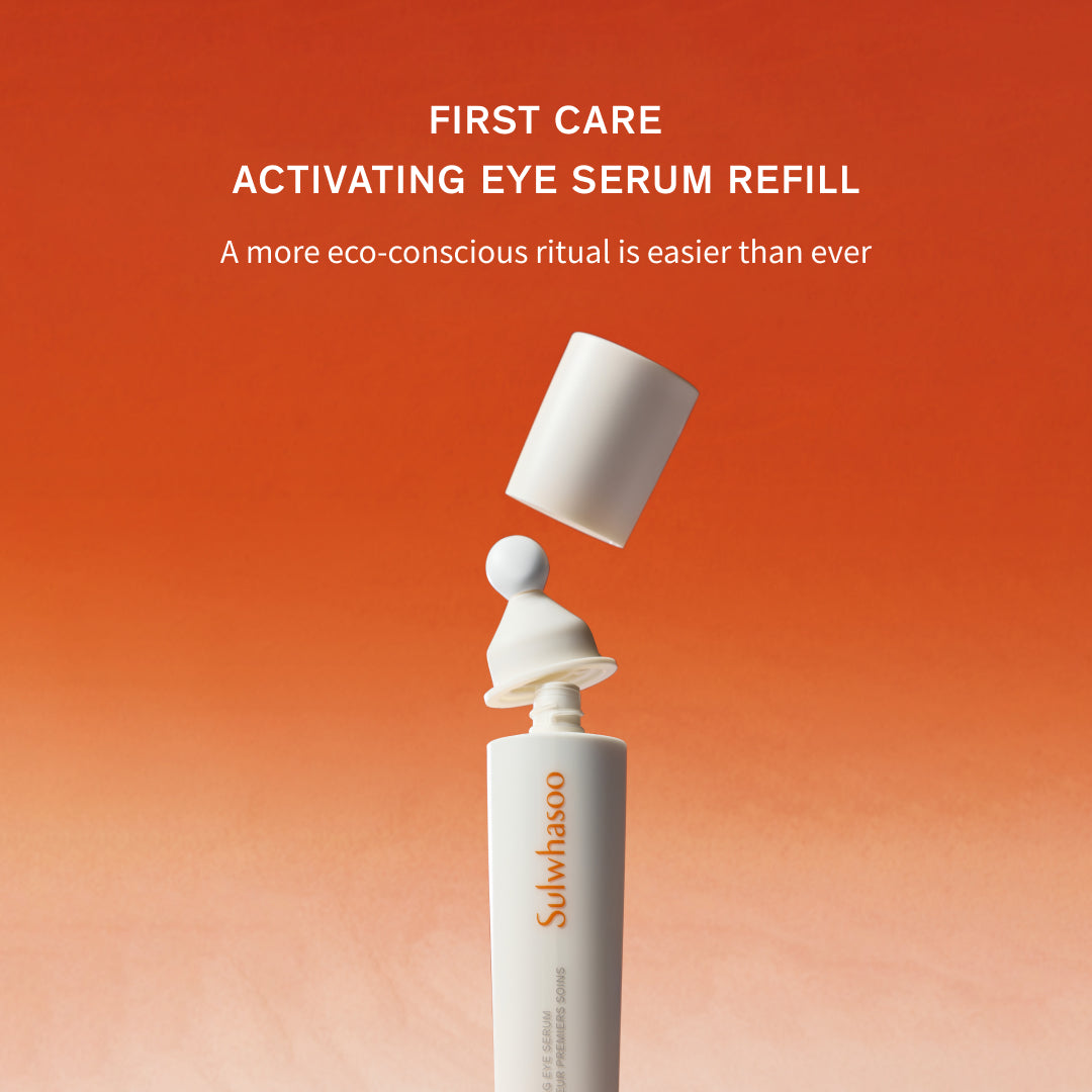 First Care Activating Eye Serum Refill, eco-conscious ritual