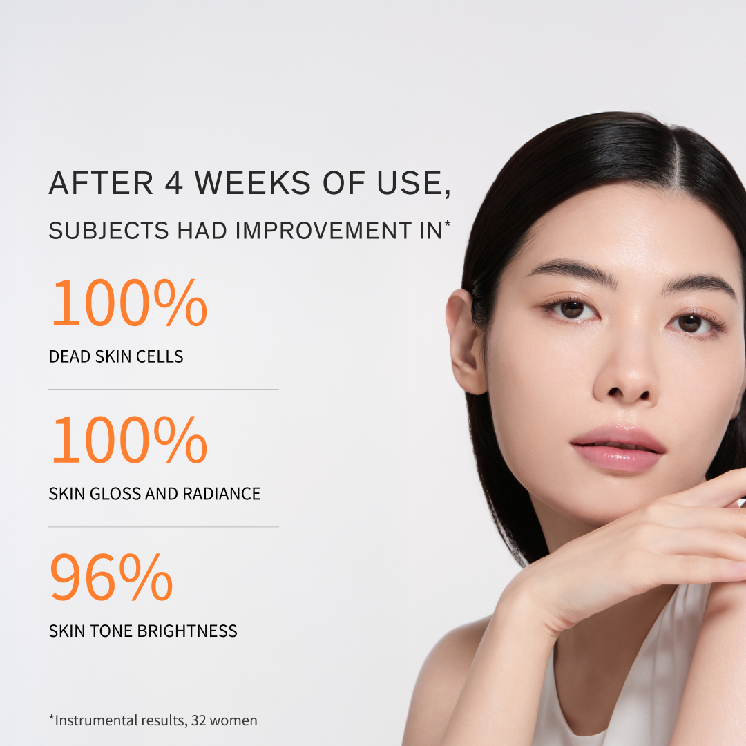 Sulwhasoo Lumiwise Brightening Essence Water, instrumental results of 32 women after 4 weeks of use