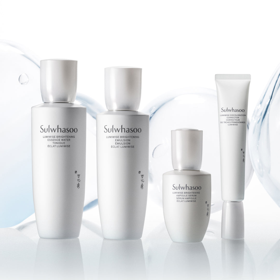 Sulwhasoo Lumiwise Brightening Collection line up 
