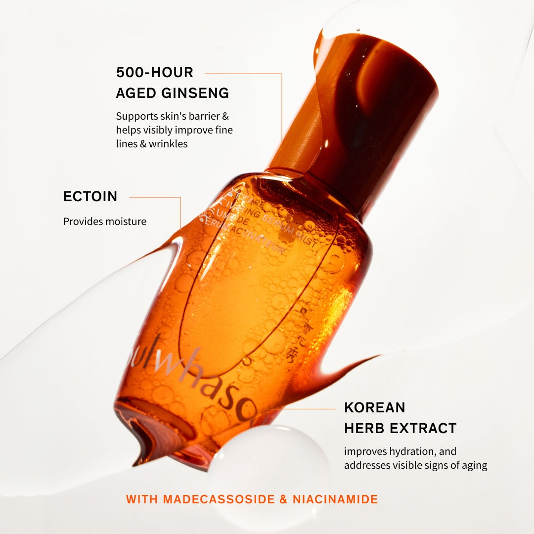 Ingredient focus of First Care Activating Serum Mist