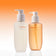 Sulwhasoo,Gentle Cleansing Oil and Gentle Cleansing Foam on orange gradient background