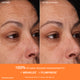 Enlarge image of Concentrated Ginseng Rejuvenating Cream, instrumental result for improvement in wrinkles and plumpness after 6 weeks of use