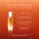 Enlarge image of Concentrated Ginseng Rejuvenating Emulsion, why use an emulsion infographic