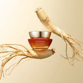 Concentrated Ginseng Rejuvenating Cream Rich, korean cream, ingredient shot with ginseng