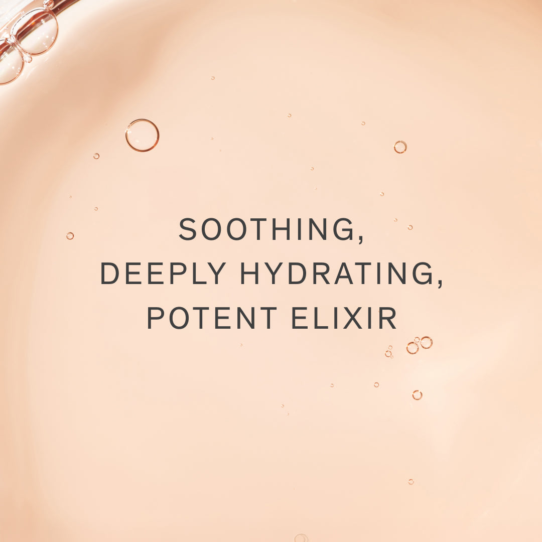 Concentrated Ginseng Rejuvenating Ampoule, texture shot, soothing, deeply hydrating potent elixir