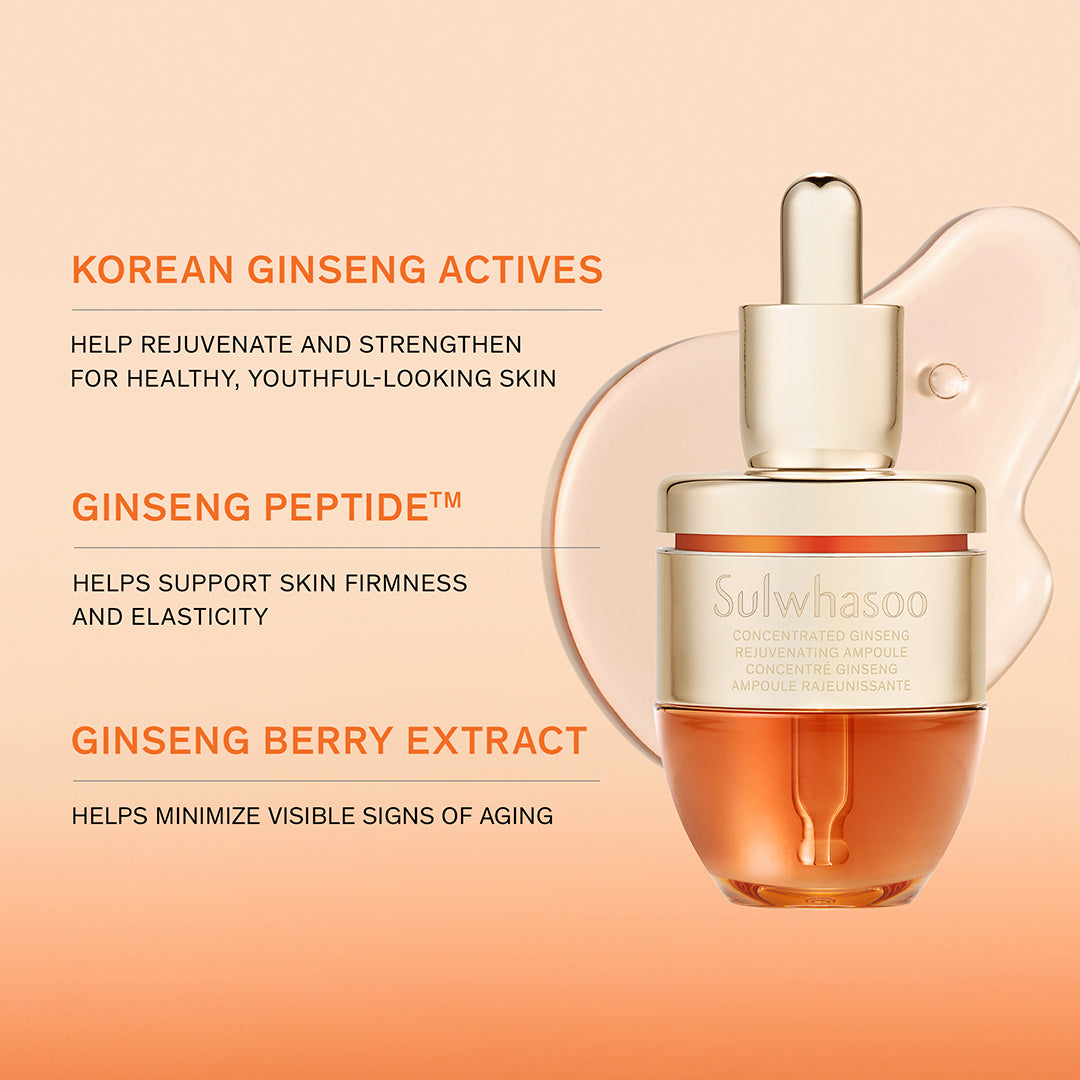 Concentrated Ginseng Rejuvenating Ampoule, ingredient focus