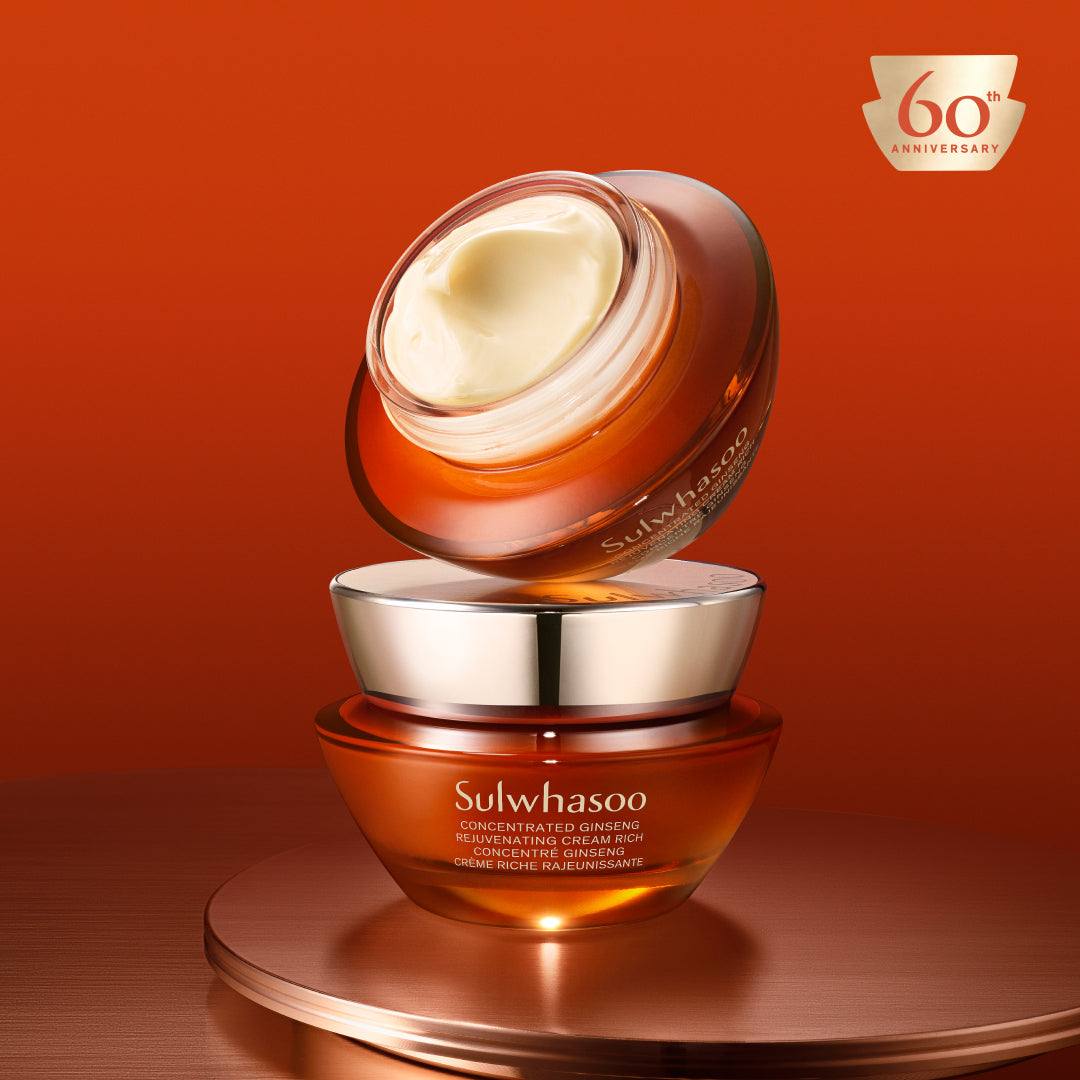 Concentrated Ginseng Rejuvenating Cream Rich, korean cream, product shot