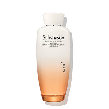Sulwhasoo skincare product with gradient design on a white background