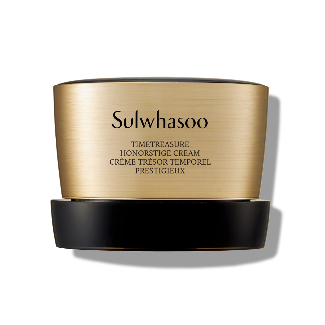 Sulwhasoo Timetreasure Honestige Cream container on a white background