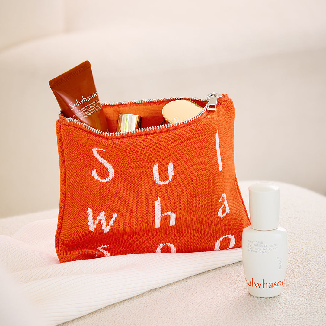 Cozy Knit Pouch