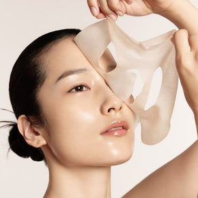 Sulwhasoo First Care Activating Mask, beauty model removing mask from face