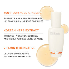 Sulwhasoo First Care Activating Serum VI, Korean skincare, product ingredients