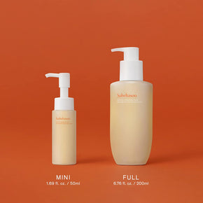 Sulwhasoo Gentle Cleansing Foam, facial cleanser, mini and full size product comparison