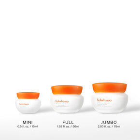 Sulwhasoo Essential Comfort Firming Cream, skin firming cream, size comparison of jars