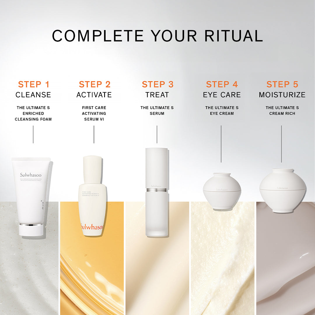 Sulwhasoo The Ultimate S Cream Rich, complete your ritual infographic