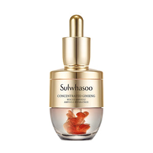Sulwhasoo Concentrated Ginseng Rescue Ampoule, anti-aging, Korean Ginseng Skincare, face serum, hydrating serum