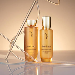 Sulwhasoo Concentrated Ginseng Renewing Water and Emulsion, Korean Ginseng Skincare, Beauty Water, Emulsion Skincare