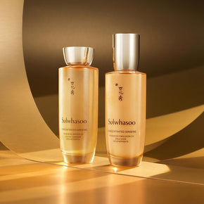 Sulwhasoo Concentrated Ginseng Renewing Emulsion and Water, Korean Ginseng Skincare, Emulsion Skincare, Beauty Water