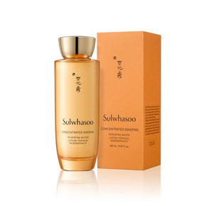 Sulwhasoo Concentrated Ginseng Renewing Water, Korean Ginseng Skincare, Beauty Water with packaging