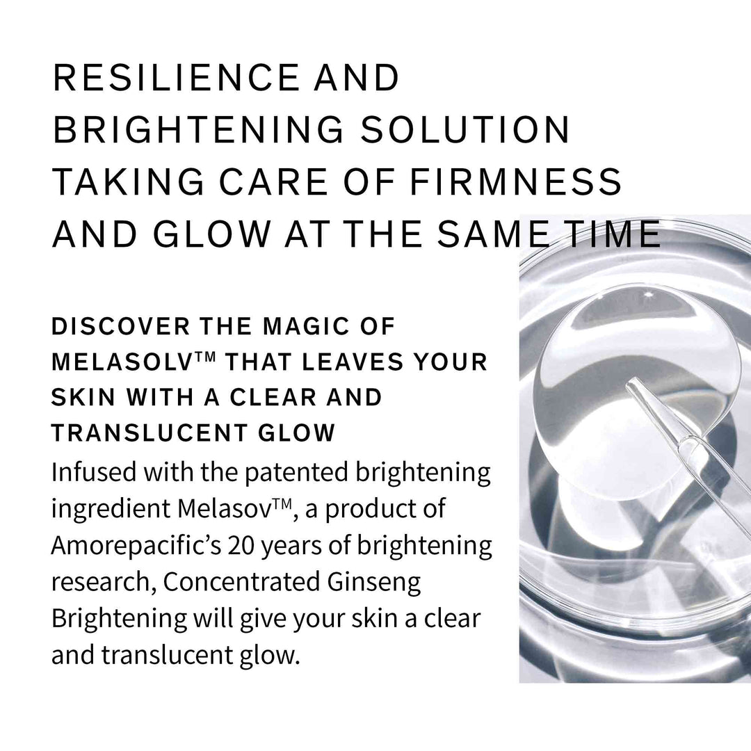 Benefits of Concentrated Ginseng Brightening Serum